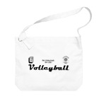 ShibuTのVolleyball(バレーボール) Big Shoulder Bag