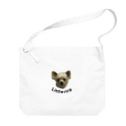 Little riroの犬のリロちゃん(ロゴ入り) Big Shoulder Bag