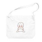 ユユマルの薄毛赤ちゃん(おむつ) Big Shoulder Bag