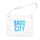 JIMOTOE Wear Local Japanの佐渡市 SADO CITY ビッグショルダーバッグ