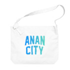 JIMOTOE Wear Local Japanの阿南市 ANAN CITY ビッグショルダーバッグ