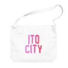 JIMOTOE Wear Local Japanの伊東市 ITO CITY Big Shoulder Bag