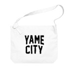JIMOTOE Wear Local Japanの八女市 YAME CITY ビッグショルダーバッグ