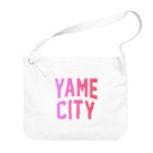 JIMOTOE Wear Local Japanの八女市 YAME CITY Big Shoulder Bag