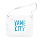 JIMOTOE Wear Local Japanの八女市 YAME CITY ビッグショルダーバッグ