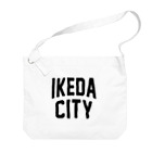 JIMOTOE Wear Local Japanの池田市 IKEDA CITY Big Shoulder Bag