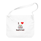 にゃんこ王子のにゃんこ王子 I LOVE ROCK'N ROLL Big Shoulder Bag