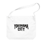 jimotyの横浜 YOKOHAMA ヨコハマシティ Big Shoulder Bag