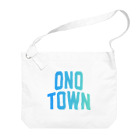 JIMOTOE Wear Local Japanの大野町 ONO TOWN ビッグショルダーバッグ