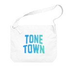 JIMOTOE Wear Local Japanの利根町 TONE TOWN ビッグショルダーバッグ