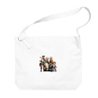 Pixel Art Goodsの村人（pixel art） Big Shoulder Bag