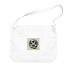 Lovers-chapelの「８」のロゴ2 Big Shoulder Bag