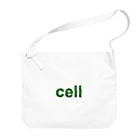 吉        川のEGFP 細胞 Big Shoulder Bag