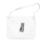 トォーラ🐈の猫のトォーラ Big Shoulder Bag