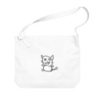 新時代ショップのきもいねこちゃん Big Shoulder Bag