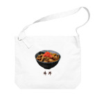 脂身通信Ｚの牛丼_220816 Big Shoulder Bag