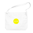 PのCIRCLE YELLOW. Big Shoulder Bag