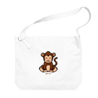 LoveAnimalのHELLO MONKEY Big Shoulder Bag