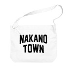 JIMOTOE Wear Local Japanの中能登町市 NAKANO CITY Big Shoulder Bag