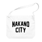 JIMOTOE Wear Local Japanの中野市 NAKANO CITY Big Shoulder Bag