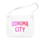 JIMOTOE Wear Local Japanの魚沼市 UONUMA CITY ビッグショルダーバッグ