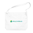 HelloWorld_suzuriのHelloWorld ビッグショルダーバッグ