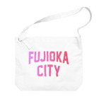 JIMOTOE Wear Local Japanの藤岡市 FUJIOKA CITY Big Shoulder Bag