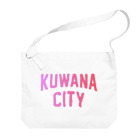 JIMOTOE Wear Local Japanの桑名市 KUWANA CITY Big Shoulder Bag