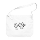 ワンチャンネコチャンのねこまたネコチャン Big Shoulder Bag