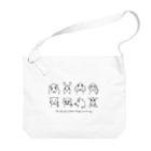 ariariartの動物大集合！（チャリティー） Big Shoulder Bag