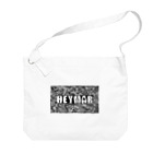 heymar の HEYMARロゴ　黒 Big Shoulder Bag
