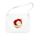 kimchinのフルーツたっぷりのデコレーションケーキ Big Shoulder Bag