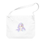 ssodaの世界の purple girl Big Shoulder Bag