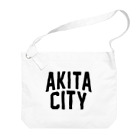 JIMOTOE Wear Local Japanのakita city　秋田ファッション　アイテム ビッグショルダーバッグ