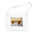 uzumoo shop(仮）のdaily Tee（パンナコッタ） Big Shoulder Bag
