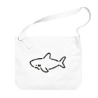 サメ わりとおもいのわりとシンプルなサメ2021 Big Shoulder Bag