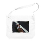 tokyo_corgiの白線コーギー Big Shoulder Bag