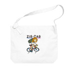 nidan-illustrationの“ZIG-ZAG” 2 Big Shoulder Bag