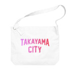 JIMOTOE Wear Local Japanの高山市 TAKAYAMA CITY Big Shoulder Bag