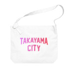 JIMOTOE Wear Local Japanの高山市 TAKAYAMA CITY ビッグショルダーバッグ