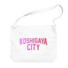 JIMOTOE Wear Local Japanの越谷市 KOSHIGAYA CITY Big Shoulder Bag