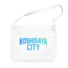 JIMOTOE Wear Local Japanの越谷市 KOSHIGAYA CITY ビッグショルダーバッグ