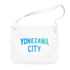 JIMOTOE Wear Local Japanの米沢市 YONEZAWA CITY Big Shoulder Bag
