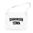 JIMOTOE Wear Local Japanの新温泉町 SHINONSEN TOWN Big Shoulder Bag