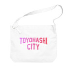 JIMOTO Wear Local Japanの豊橋市 TOYOHASHI CITY Big Shoulder Bag