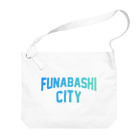 JIMOTOE Wear Local Japanの船橋市 FUNABASHI CITY Big Shoulder Bag