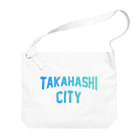 JIMOTOE Wear Local Japanの高梁市 TAKAHASHI CITY ビッグショルダーバッグ