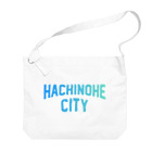 JIMOTOE Wear Local Japanの八戸市 HACHINOHE CITY Big Shoulder Bag