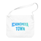 JIMOTOE Wear Local Japanの一宮町市 ICHINOMIYA CITY ビッグショルダーバッグ