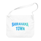 JIMOTOE Wear Local Japanの白浜町 SHIRAHAMA TOWN Big Shoulder Bag